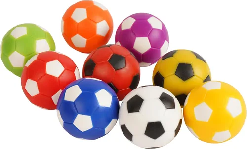 Miniatura 2 de Pelotas de futbolín – Pelotas de fútbol de mesa de 1.42 pulgadas, juego de pelota de recreo pequeña para juego de mesa, accesorios de futbolín