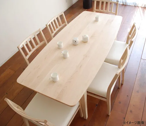 Miniatura 4 de Morita Interior Industries CBL-5160 281639 - Silla de comedor, color arce/blanco, 21.3 pulgadas de ancho x profundidad 21.7 x 31.5 pulgadas de alto
