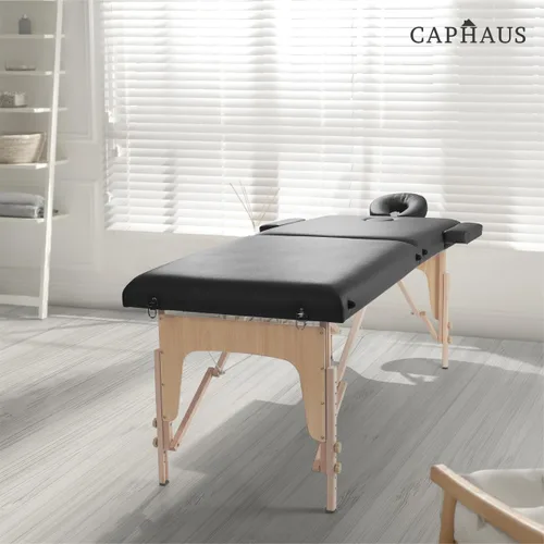 Miniatura 9 de CAPHAUS Mesa de masaje de espuma viscoelástica de 84 pulgadas, cama de masaje plegable y portátil de 28 pulgadas de ancho, cama de salón facial