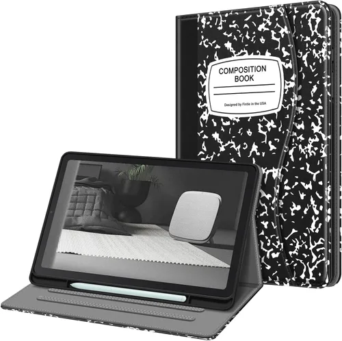 Miniatura 13 de Fintie Funda para Samsung Galaxy Tab S6 Lite 10.4 Pulgadas 2024/2022/2020 con Soporte para S Pen, Funda Trasera de TPU Blanda con Visor Multiángulo