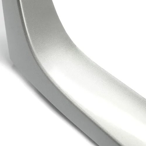 Miniatura 6 de HECASA Moldura de rejilla delantera compatible con Toyota Venza 2013-2016 de repuesto de moldura de parachoques pintada plateada para TO1044113