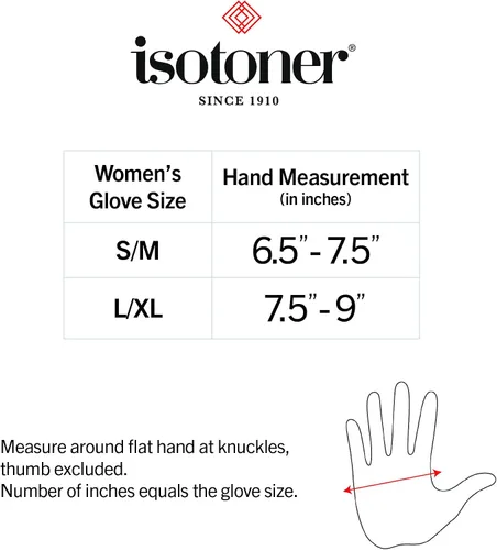Miniatura 2 de Guantes terapéuticos de compresión isotoner, con dedos completos, unisex