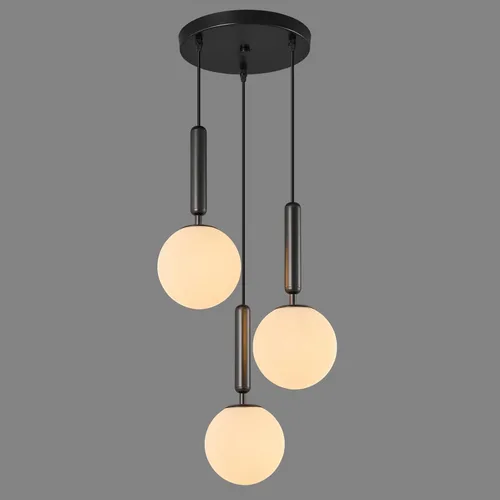 Miniatura 11 de Lámpara Colgante Moderna Accesorio de Iluminación Colgante para Isla de Cocina Luces Colgantes Doradas de Mediados de Siglo con Globo de Vidrio Oro