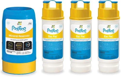 Reservorio Mineral de Reemplazo FROG para uso con el Ciclo 6100 de Pool FROG - Cartucho Mineral Precargado para Sanitización Rápida y Fácil de la