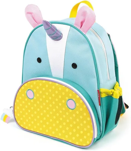 Skip Hop - Mochila para preescolar, colección Zoo, para niños pequeños de 3 a 4 años, diseño de unicornio