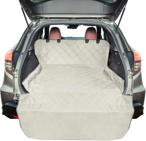 Miniatura 9 de F-color Funda para compartimiento de carga para SUV para perros, forro de carga para mascotas impermeable, asiento para perros, alfombra para SUV