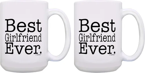 Miniatura 10 de ThisWear Regalo de cumpleaños para novia, mejor novia, regalo de 11 oz, taza de café de cerámica, taza de té, color blanco