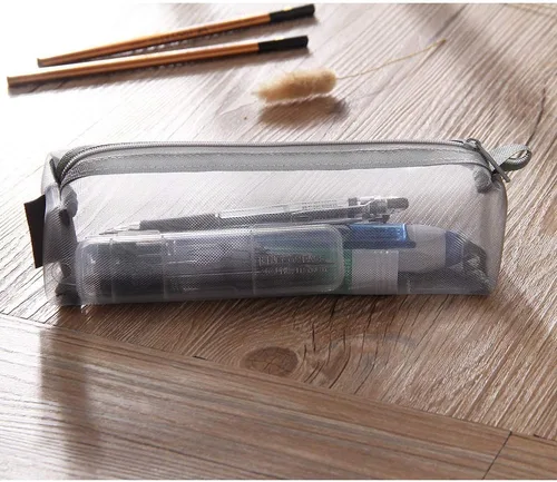 Miniatura 2 de Bolsa de malla para bolígrafos, estuche para lápices, bolsa de herramientas de maquillaje, bolsa de almacenamiento