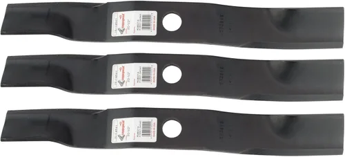 3 cuchillas de cortacésped Rotary compatibles con los modelos Kubota ZD ZG KOHLER ZD1F-60P ZD21 ZD25 sustituye a K5647-34330 3 cuchillas para 60