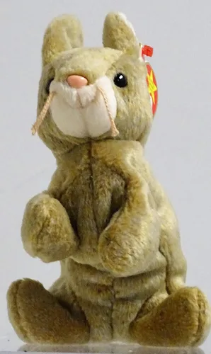 Miniatura 3 de Nibbly The Bunny Beanie Baby (Retirado)