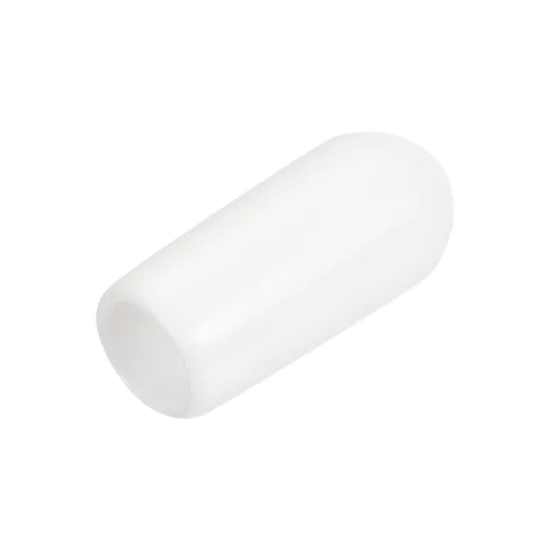 Miniatura 42 de uxcell 80 tapas de goma de 0.551 in de vinilo de identificación redonda tapa tapa de rosca de tornillo protectores negro