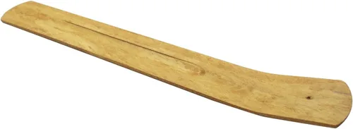 Miniatura 5 de TrendBox 5pcs hecho a mano madera llana incienso palo titular quemador ceniza colector diseño natural budista
