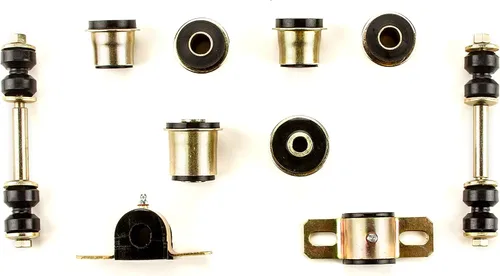 Miniatura 4 de Andersen Restorations - Kit de reconstrucción de suspensión frontal de poliuretano negro compatible con Chevrolet Chevy II/Nova OEM Spec reemplazos