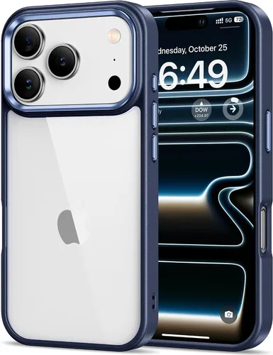 Miniatura 12 de HOOMIL Funda para iPhone 7 Plus/iPhone 8 Plus de 5.5 pulgadas, no amarillea, protección contra caídas, cubierta trasera dura transparente