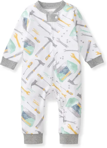 Miniatura 42 de Burt's Bees Baby - Pijama de una pieza para bebé, mameluco para dormir y jugar, algodón 100% orgánico, cremallera frontal