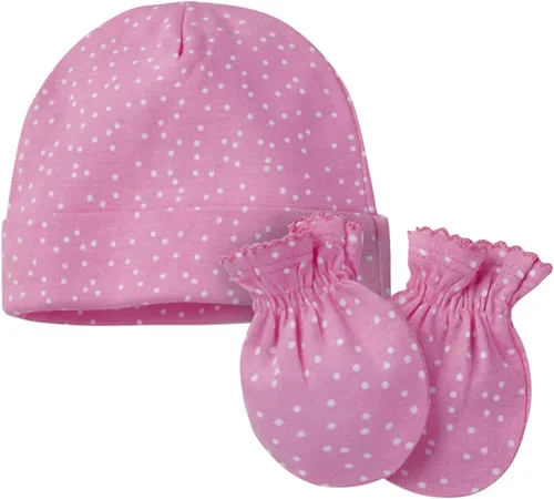 Miniatura 4 de Onesies Brand Conjunto de gorro y manoplas unisex para bebé, 12 piezas