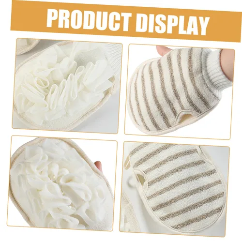 Miniatura 8 de Toalla de baño, toallas de masaje, puf de malla, paño japonés, guante coreano, toalla exfoliante, guante de baño, guante exfoliante, paño de lavado