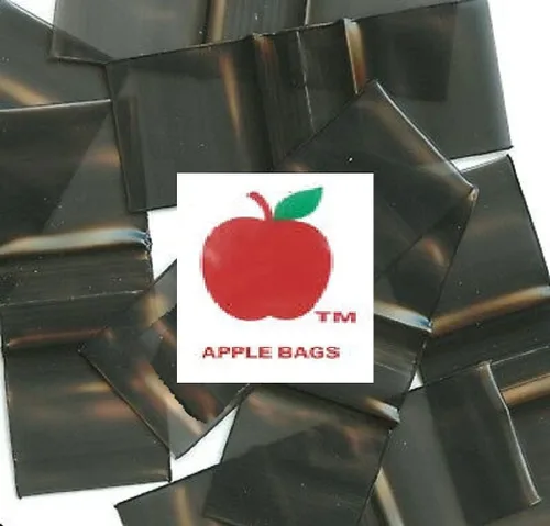 Paquete de 1000 bolsas transparentes de la marca Apple Mini de 2 mil bolsas transparentes 1000 de plástico resellable (1015)