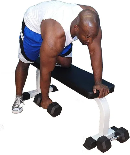 Miniatura 6 de TDS Banco de pesas plano Deluxe Utility flat bench with extra thick upholstery