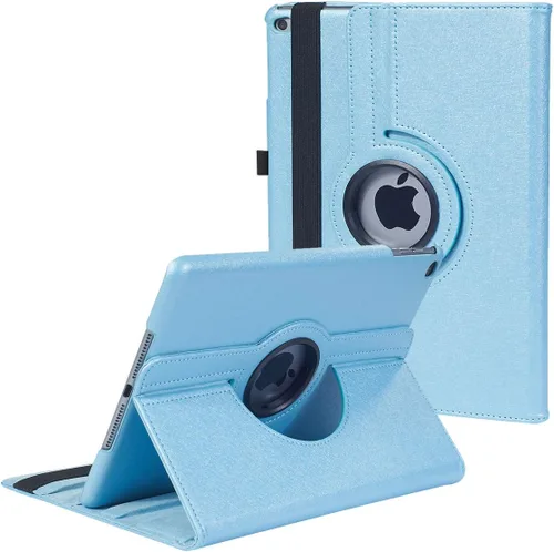 Miniatura 12 de Funda para iPad de 9.7 pulgadas 2018 2017/iPad Air 2 – Funda protectora con soporte giratorio de 360 grados, funda protectora inteligente