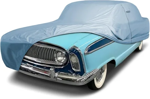 Miniatura 42 de iCarCover - Funda de auto personalizada para AMC Ambassador (1965-1973), impermeable, resistente a todo clima, protector UV, sol, lluvia, nieve