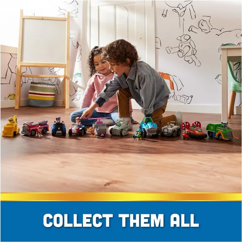 Miniatura 5 de PAW Patrol, Camión de reciclaje de Rocky, camión de juguete con figura de acción coleccionable, juguetes para niños con conciencia sostenible