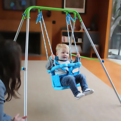 Miniatura 4 de Mi primer columpioSportspower para niños Azul