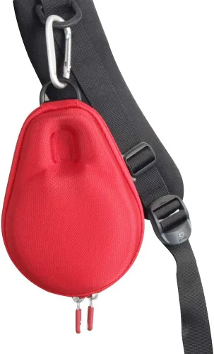 Miniatura 6 de Hermitshell Funda de viaje para altavoz Bluetooth JBL Clip 3 portátil impermeable (Rojo)