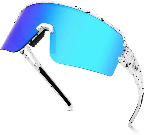 Miniatura 11 de FMY Gafas de sol polarizadas para ciclismo, lentes deportivos con protección UV400, para béisbol, correr, pescar, para hombres, mujeres y jóvenes