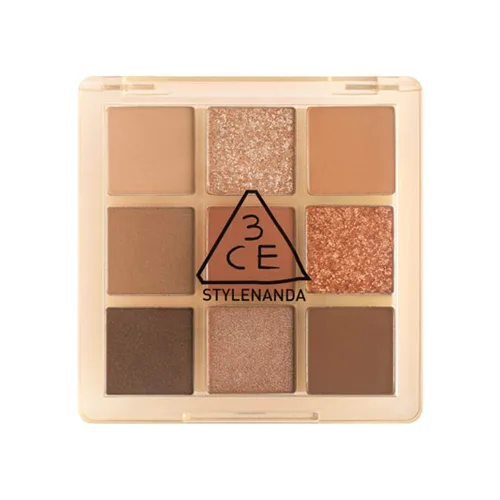 3CE Paleta de colores de ojos multi claro cálido y fresco #Butter Cream 9Colors Peal Glow sombra de ojos Staylenanda