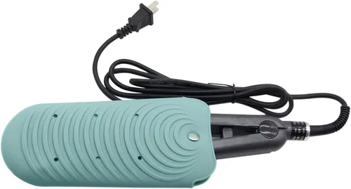 Miniatura 12 de Funda de silicona aislante de calor para herramientas de peinado del cabello, rizadores y planchas planas, cubierta de viaje antideslizante, pequeña