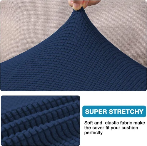Miniatura 3 de Funda de cojín de alta elasticidad, para sofá, funda de cojín protectora para sofá, para asiento de sofá, cubierta para sofá suave, flexible
