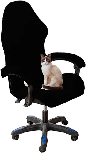 Miniatura 8 de Fundas para sillas de juego con fundas para apoyabrazos, funda para silla de escritorio, funda para silla de computadora, funda elástica para silla