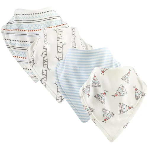 Miniatura 5 de Touched by Nature Baberos unisex de algodón orgánico para bebé, zorro, talla única