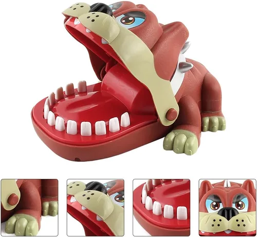 Miniatura 6 de 1 pieza de dientes de cocodrilo para niños, juego de dentista de juguete para morder, acción de captura aleatoria, juguete de dientes de cocodrilo