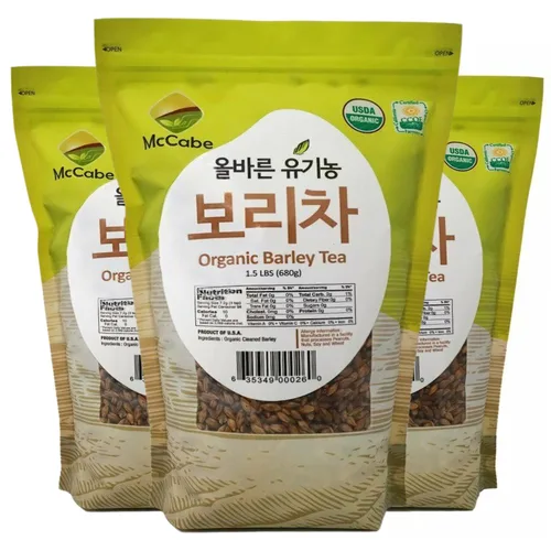 Miniatura 4 de McCabe Cebada perlada orgánica para bebé, grano de cebada perlada, certificado USDA y CCOF, producto de Estados Unidos, 3 libras (48 onzas)