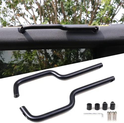 Miniatura 11 de Asas de aluminio para Ford Bronco de 4 puertas de tamaño completo para asiento delantero y trasero trasero 2021 2022 2023 2024 2025 2026, accesorios