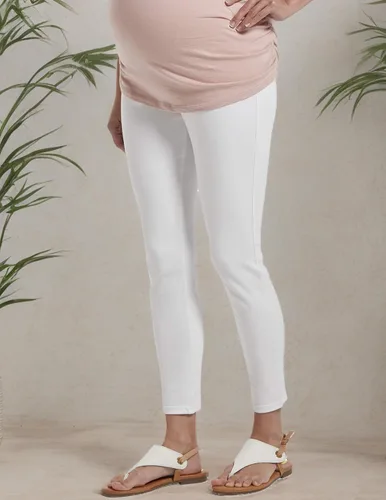 Miniatura 4 de HUE Legging de maternidad de mezclilla ultra suave para mujer