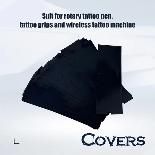 Miniatura 5 de EZ - Fundas para máquina de tatuaje, 200 unidades (2 x 6.6 pulgadas) desechables para bolígrafo de tatuaje, bolsas para máquina de cartucho, fundas