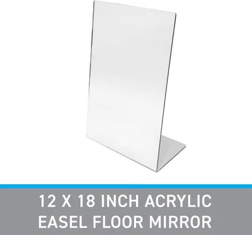 Miniatura 3 de SSWBasics Espejo de piso de caballete acrílico - 12W x 18 H