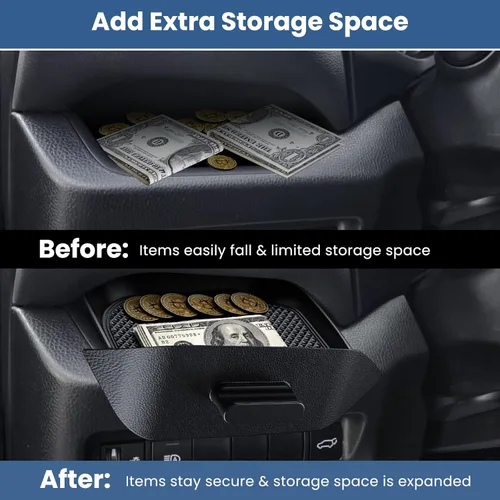 Miniatura 3 de DIAMOOKY Organizador de consola central mejorado compatible con Toyota RAV4 2025 2024 2023 2022 2022 2021 2020 2019, accesorios interiores, caja