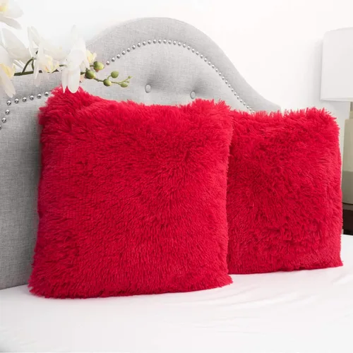 Miniatura 17 de Almohada de la marca Sweet Home Collection de piel sintética, suave y cómoda