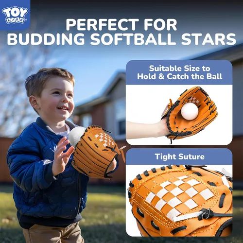 Miniatura 8 de TOY Life Juego de Tball para Niños de 3-5 y 5-8 Tball para Niños de 5-8 Bat de Tee para Niños Pequeños Set de Bate de Béisbol para Niños de 3-5