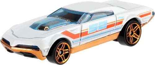 Miniatura 2 de Hot Wheels 2020 Perla y Cromo 1/6 - Muscle Speeder (blanco)