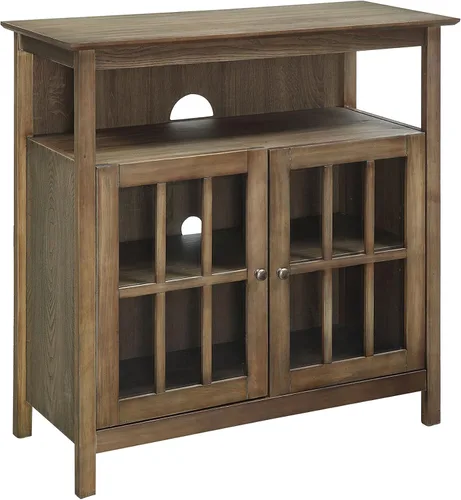 Miniatura 13 de Convenience Concepts Big Sur Highboy Soporte de TV de 36 pulgadas, moderno centro de entretenimiento para televisores de hasta 40 pulgadas, armario