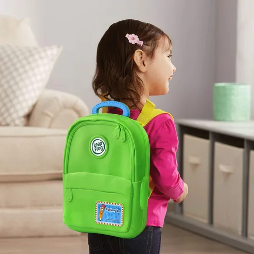 Miniatura 5 de LeapFrog Mochila ABC de Mr. Pencil (embalaje sin frustración), color verde