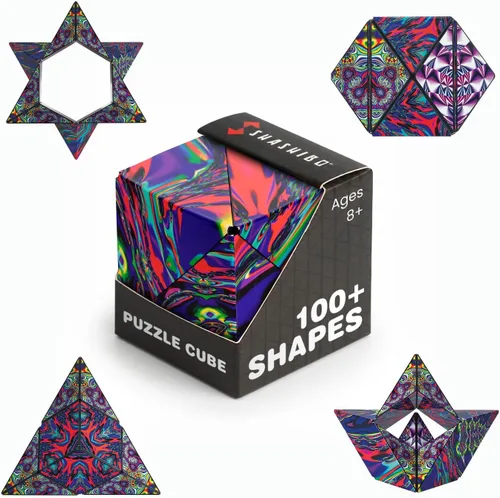 Miniatura 38 de Shashibo Juguete sensorial antiestrés para adultos y niños, juguete para aliviar el estrés para adultos, adolescentes y niños, juguetes geniales
