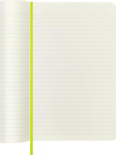 Miniatura 5 de Moleskine - Cuaderno clásico, tapa blanda, tamaño L (5 x 8.25 pulgadas), a rayas/rayado, verde mirto, 192 páginas