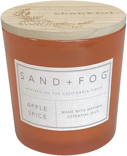 Miniatura 15 de Sand + Fog Vela aromática - Calabaza y Clavo – Fragancias y tamaños adicionales – Mecha 100% de algodón sin plomo - Velas de lujo en tarro