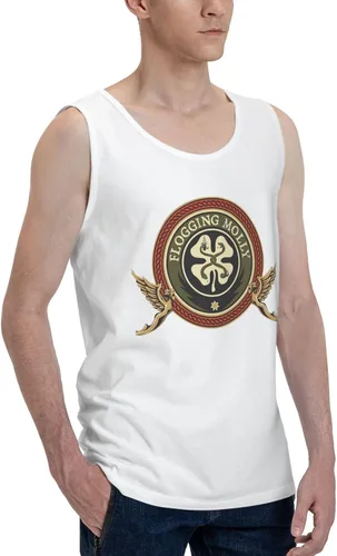Miniatura 3 de SKYJUNOJN Hombre Muscle Tank Tops Camiseta Moda Festival de Música sin mangas Camiseta